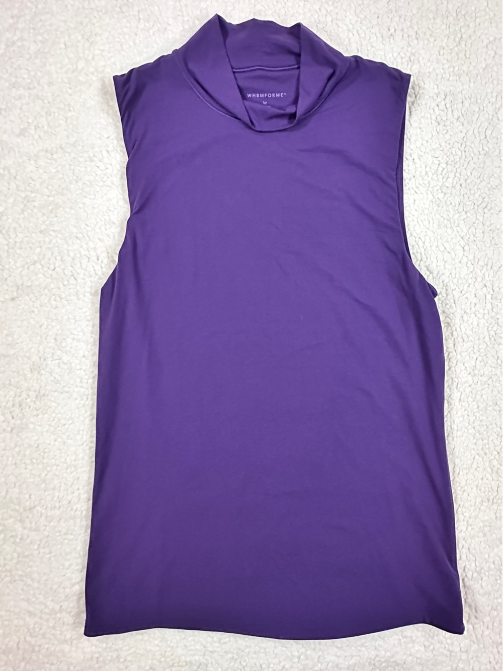 White House Black Market Purple Dress Top